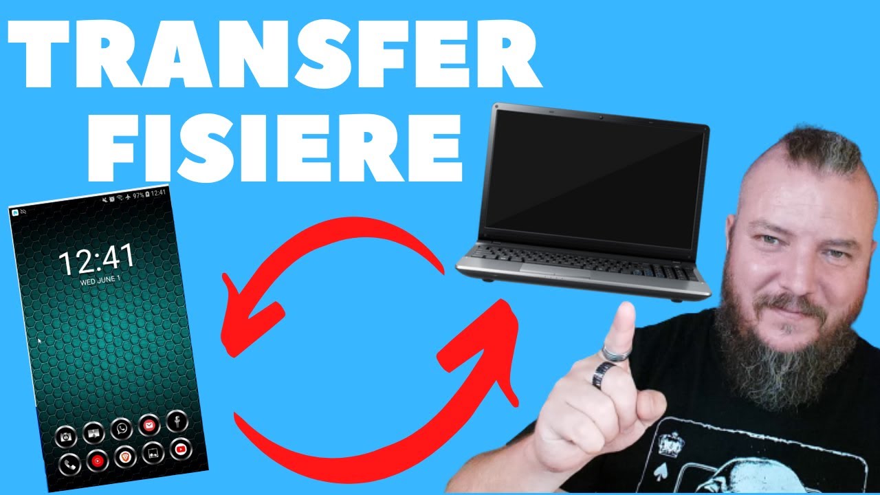 Transfer Fisiere de pe Telefon pe PC si Invers FARA APLICATII