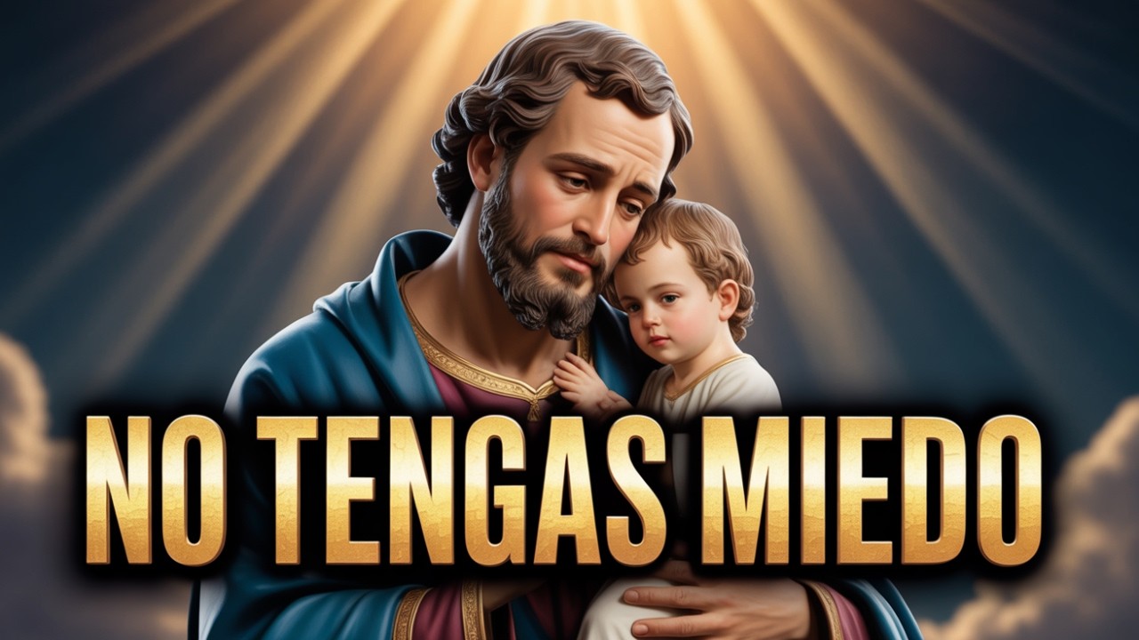 Enfrenta el Miedo con Fe 🙏 Oración a San José para Confiar en Dios Cuando Todo Parece Perdido