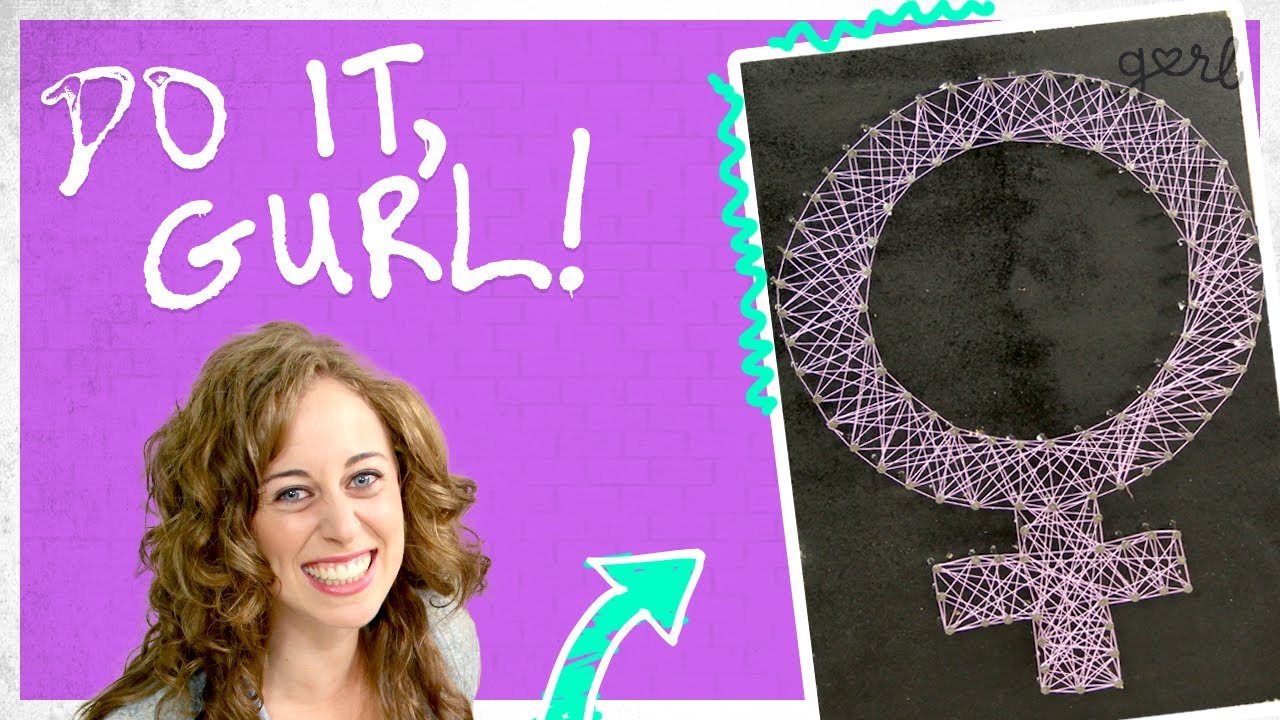 DIY String Art! - Do It, Gurl
