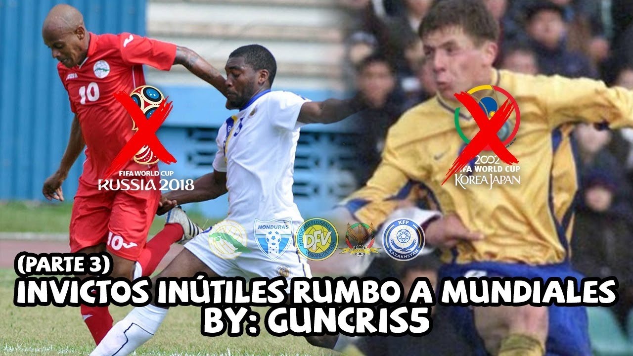 5 selecciones que quedaron INVICTAS en ELIMINATORIAS y NO clasificaron al MUNDIAL (Parte 3)
