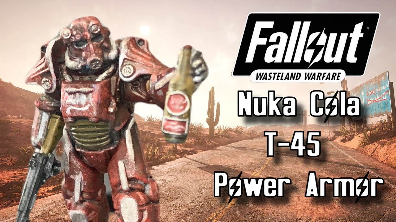 Wasteland Workshop - Nuka Cola Power Armor - Fallout: Wasteland Warfare