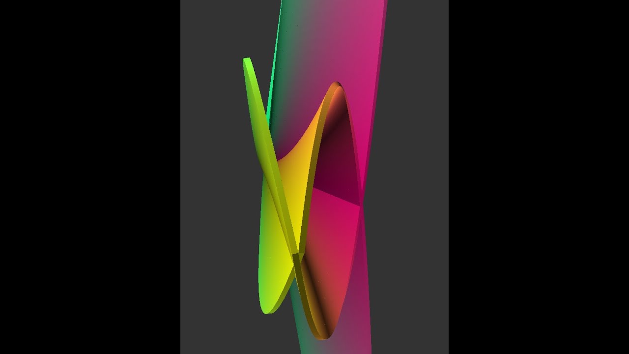 Surface Hull on Parametric Surfaces-OpenSCAD Tutorial 24