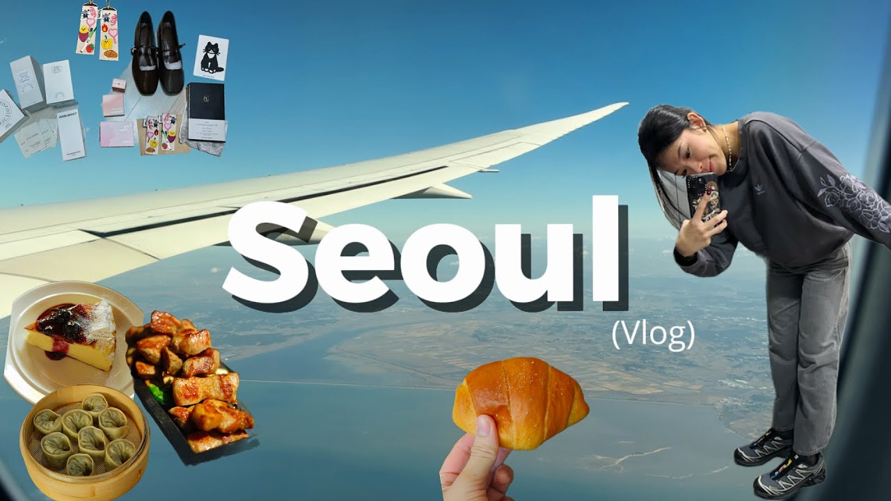 KOREA VLOG pt.1 🇰🇷| 4 days in SEOUL - Eating, shopping and exploring 🛍️☕️