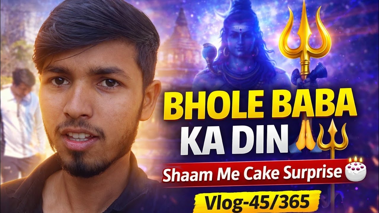 Mahashivratri Special 🙏 | Mandir Se Sakchi Market Tak | Vlog-45/365