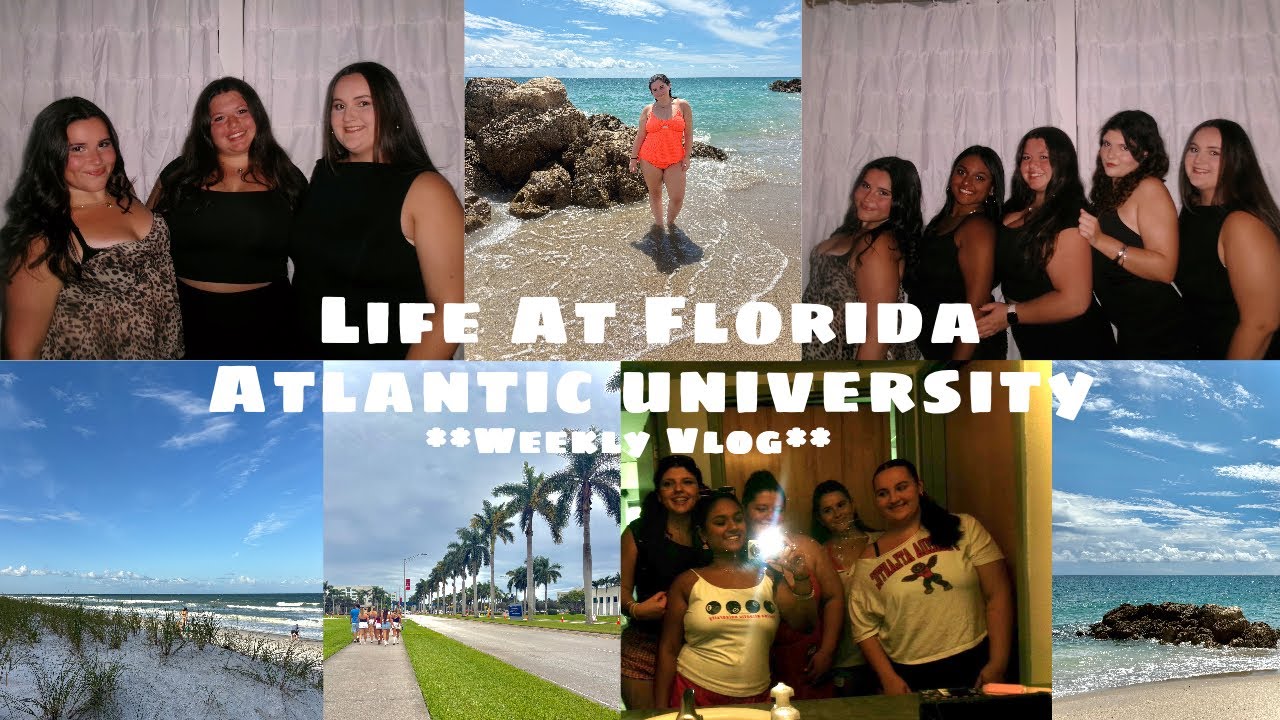 Week in my life at FAU ❤️🌴🪩