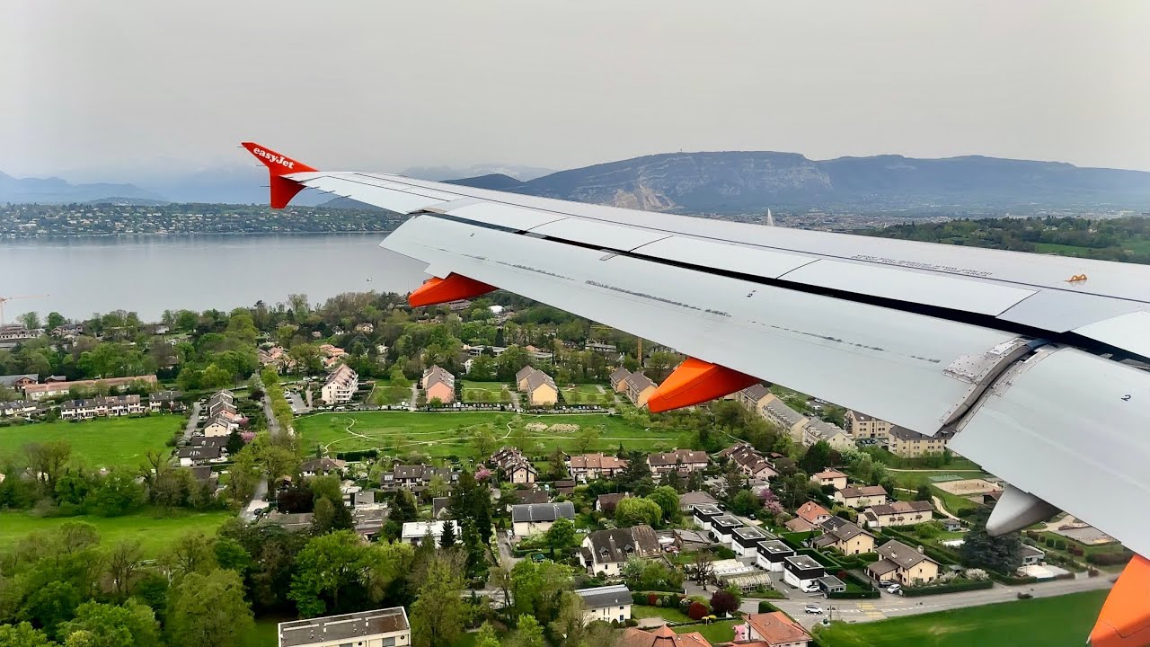 [4K] Full Flight | EasyJet | Airbus A320-214 | Paris (ORY) - Geneva (GVA) | U21340 | HB-JXB