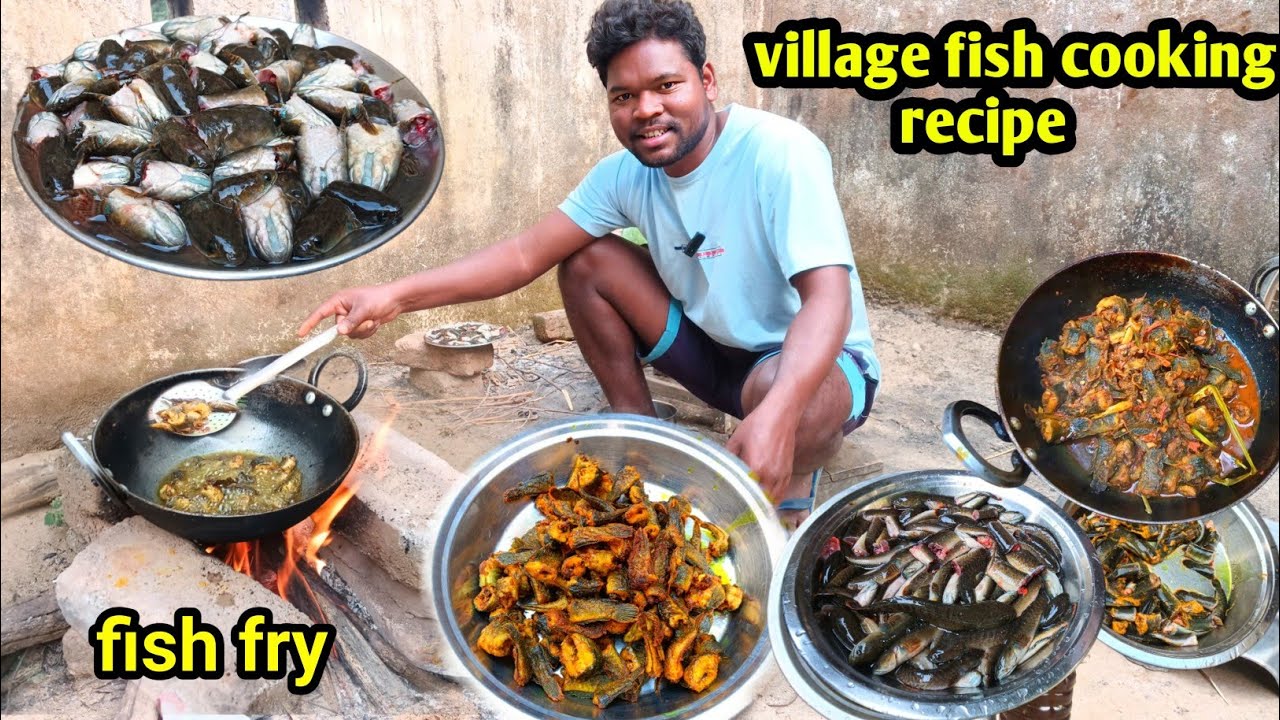 गांव देहात के कांकडा  मछली रेसिपी Village style fish cooking recipe @josphinavlogs 