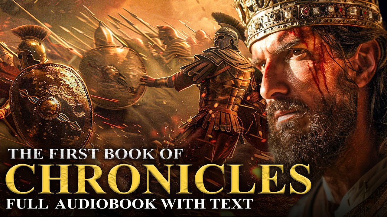 1 CHRONICLES 📜 Genealogies, Death of Saul, Rise of King David - Full Audiobook With Text