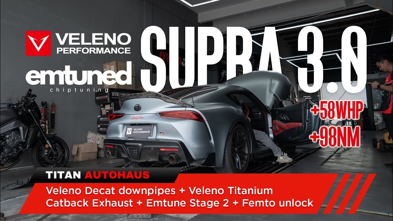 BEAST MODE UNLOCKED! | Veleno Performance Exhaust Malaysia | Toyota Supra 3.0 B58