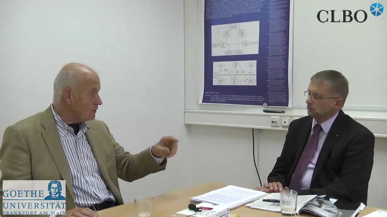 G&ouml;tz W. Werner im Gespr&auml;ch mit Rolf van Dick (CLBO)