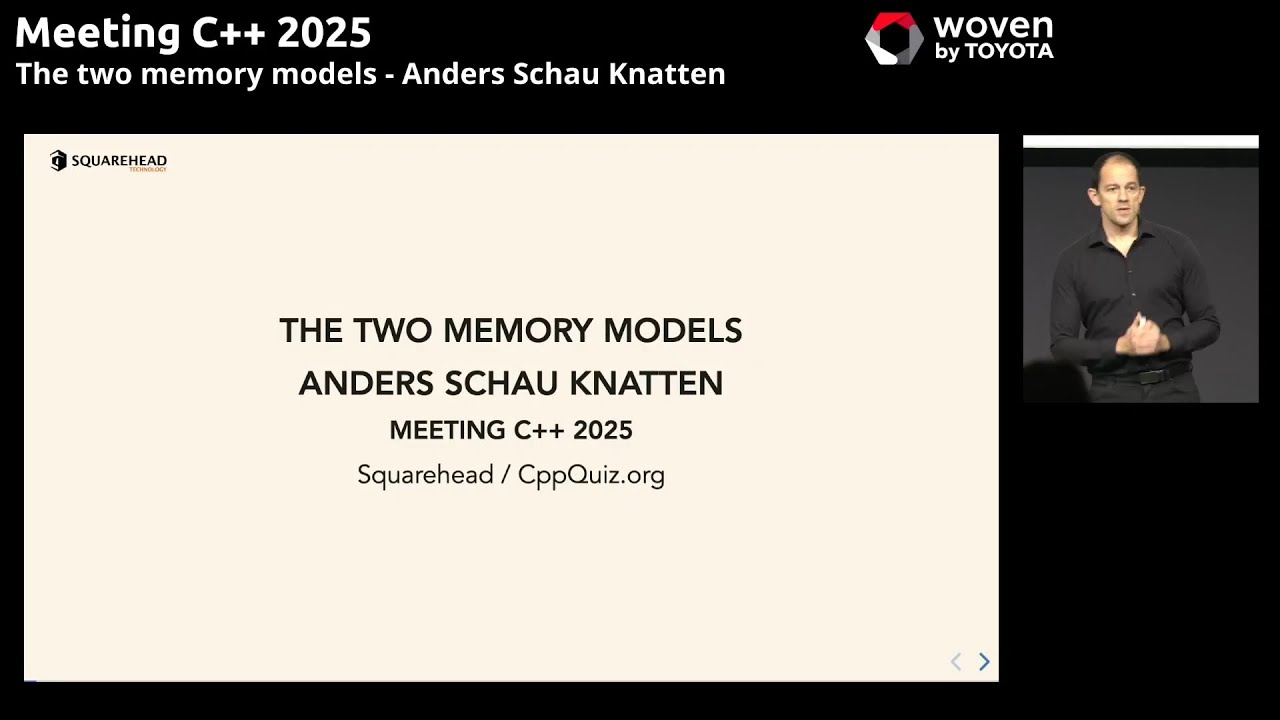 The two memory models - Anders Schau Knatten - Meeting C++ 2025