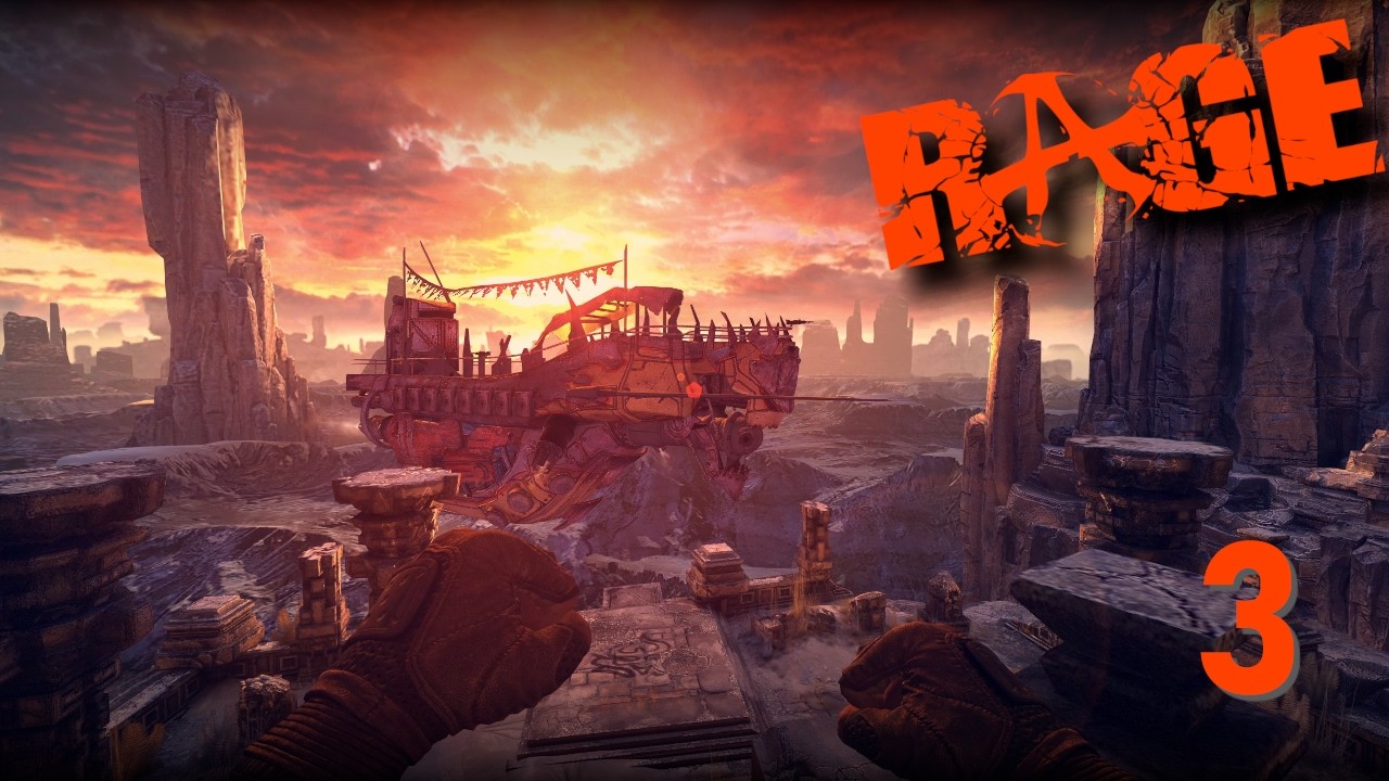 Rage #3 - Doom guy isn't cool enough to race cars
