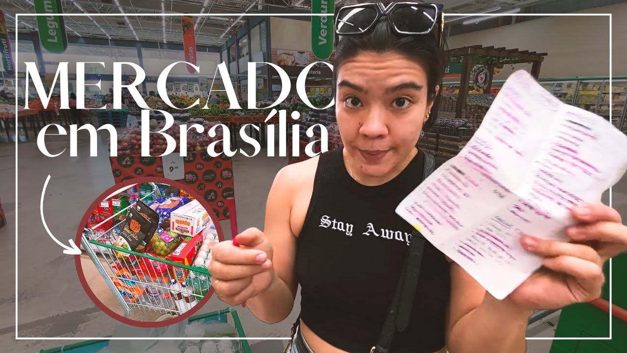 MERCADO EM BRASÍLIA 2023 | Vlog 7 - Quanto deu nossa compra de mês?