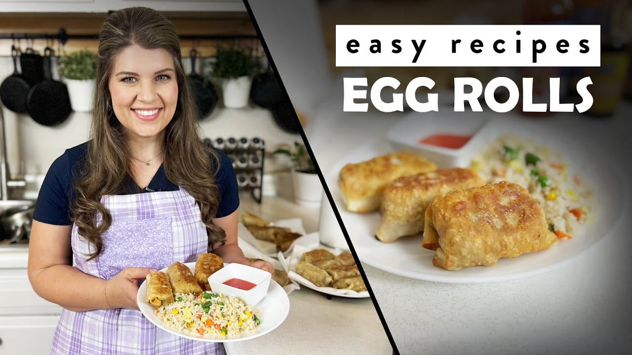 Delicious and Easy Chicken Egg Rolls | Keilen Corner