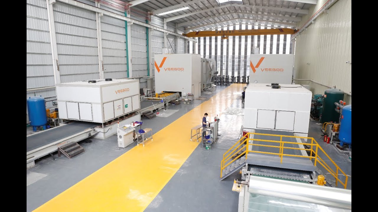 Quartz slab plant/Production line for quartz slab and engineered stone