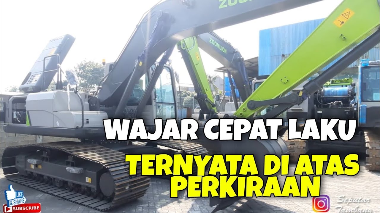 VIRAL BISA LAKU SEMUA, Ini Spesifikasi Excavator Zoomlion yang Ternyata di Luar Dugaan Sebelumnya
