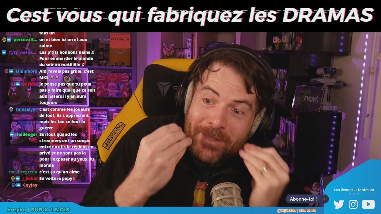 JDG parle des DRAMAS twitter