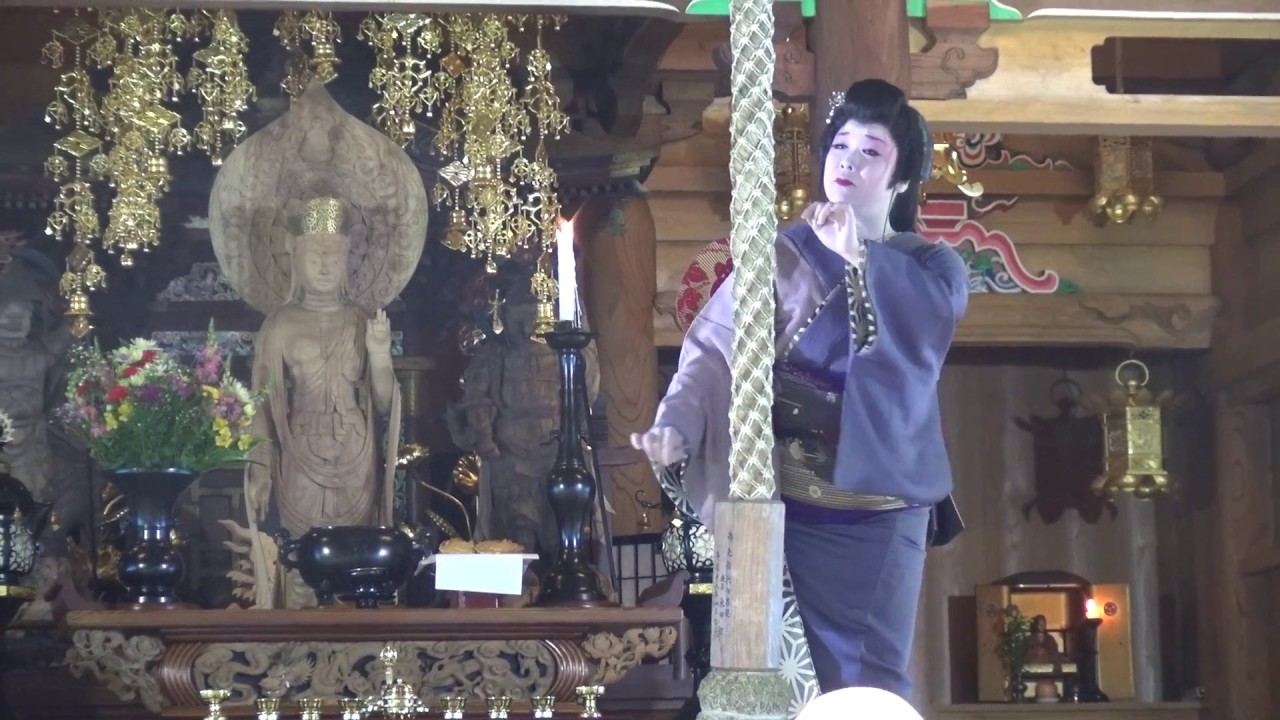 かわいい娘の踊り【 長良川艶歌 】  わかな　もみじ祭り　峰山蓮華寺（豊岡市竹野町）　1080pHD(24M FX)