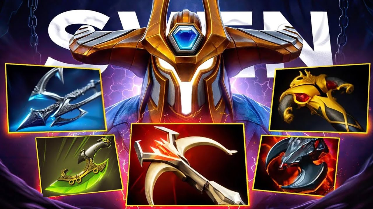 SVEN на 16.000 ММР | КРИТЫ по 3000 делают разницу.. Sven Dota 2