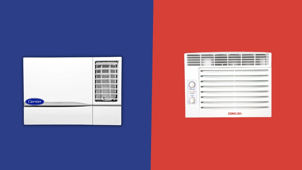 Carrier and Condura Window Type Aircon