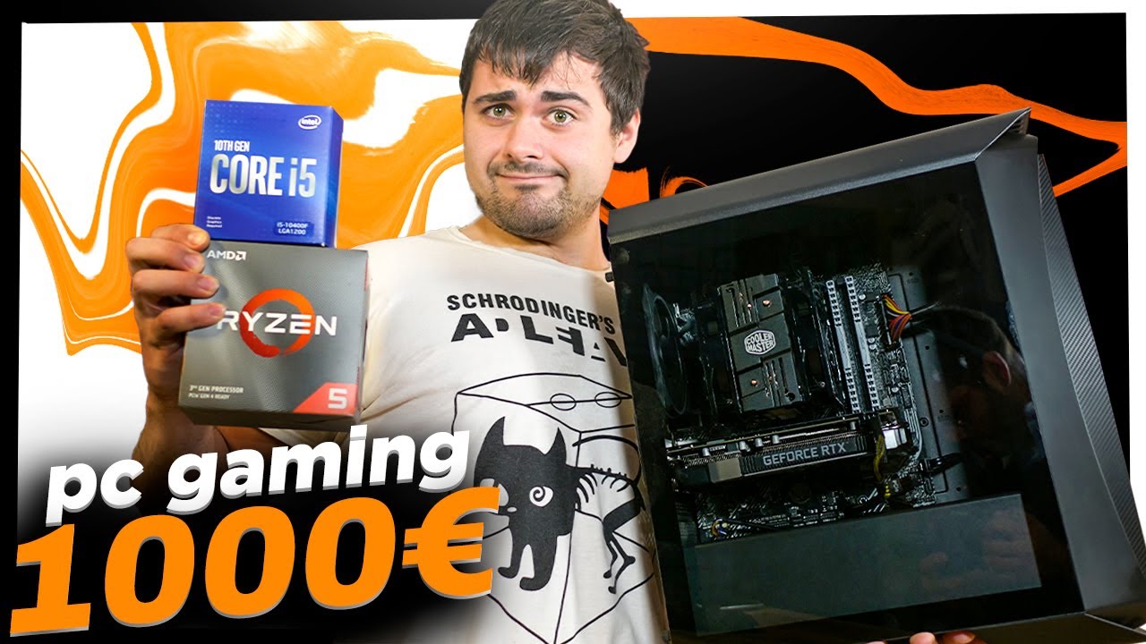 ¿Que PC me monto con 1000€? 🤔¿intel o AMD? | Montaje y pruebas a fondo