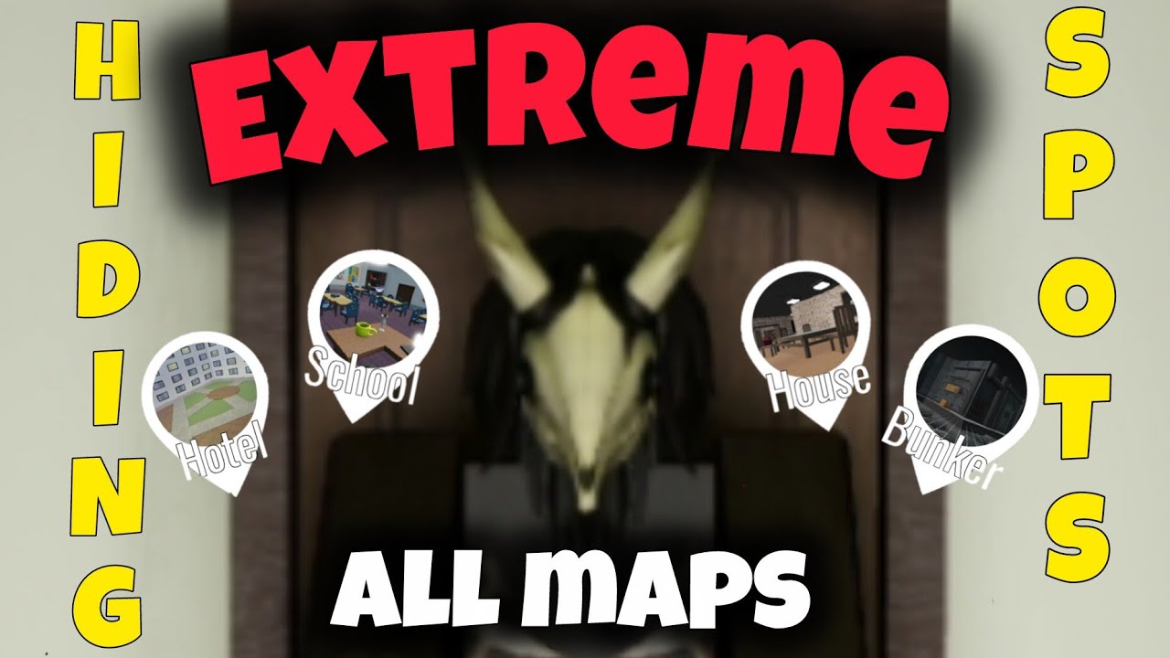 Knock Knock Roblox EXTREME &ndash; BEST HIDING SPOTS (ALL MAPS)