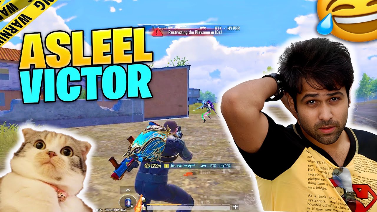 ASLEEL VICTOR BGMI JEVEL FUNNY #jevel #funny #bgmi