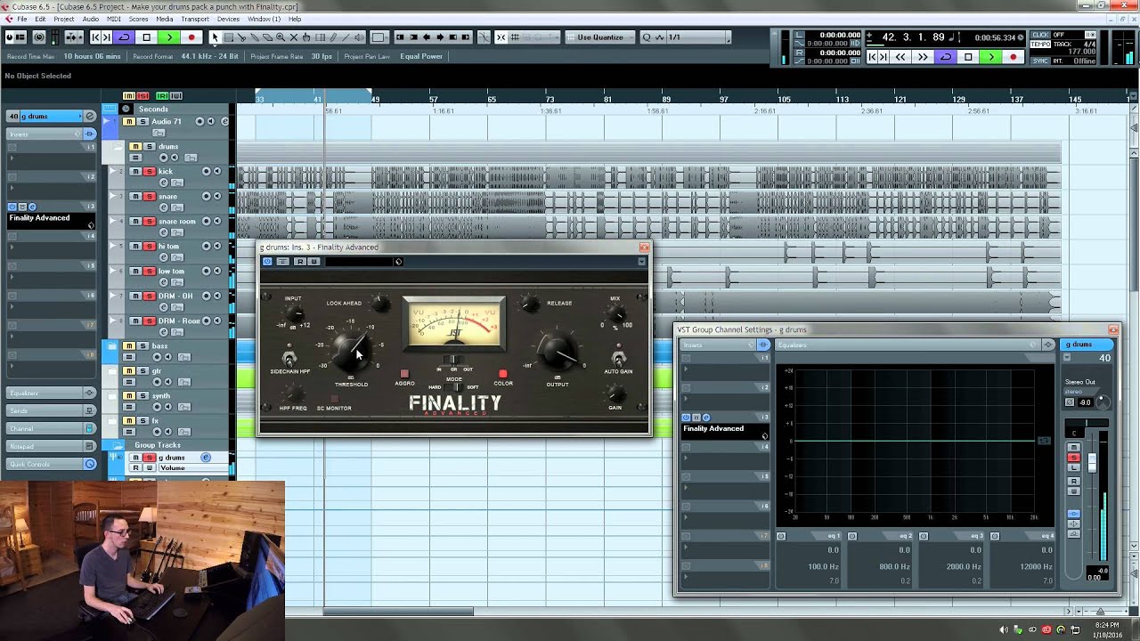 Finality Tutorial 1 - Make your drums pack a punch with Finality dynamic processing