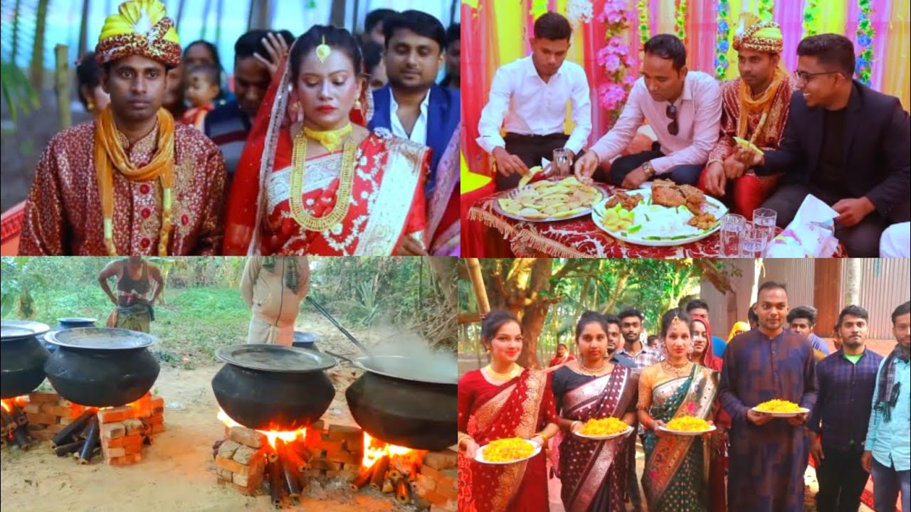 গ্রামের বিয়ে | Traditional Bangladeshi Wedding Highlights 2025 | Village Wedding Culture #004