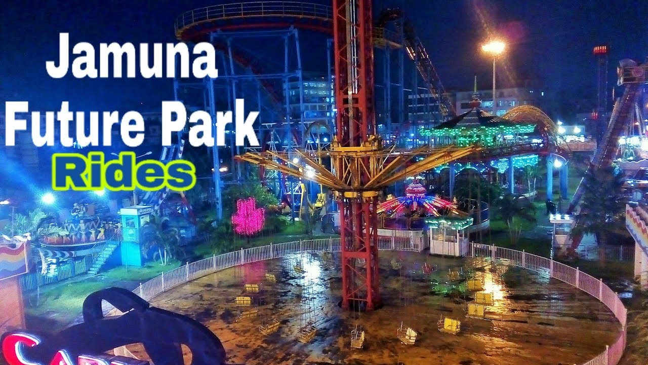 Jamuna Future Park Rides || Tower Challenger, Roller Coaster, Magic Windmill, Sky Drop || Carnival