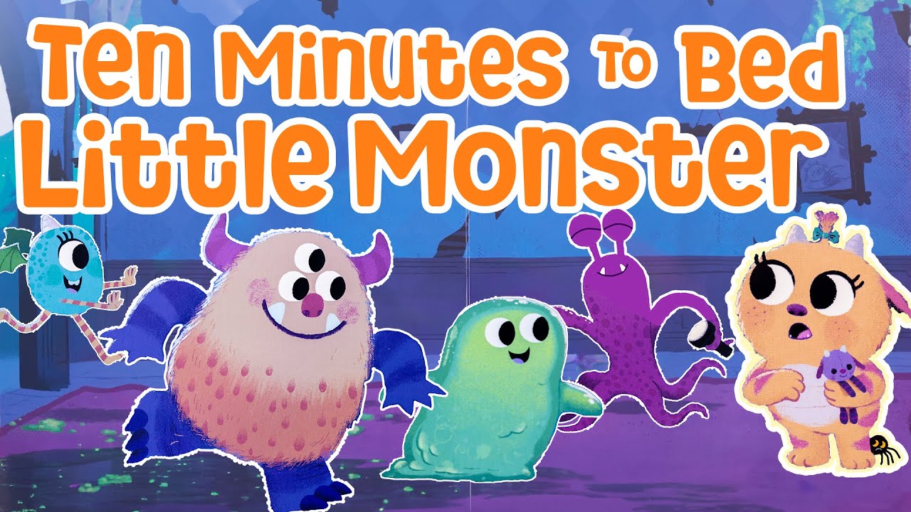 🧸📒 Learning  How To Deal With Distractions | Ten Minutes to Bed Little Monster | Story Book For Kids