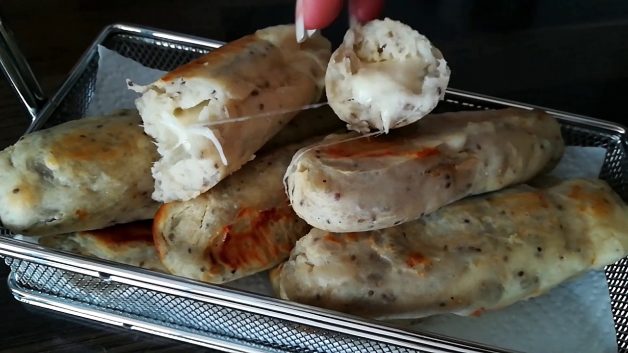 TEQUE&Ntilde;OS SALUDABLES AL HORNO / CON MASA DE BATATA