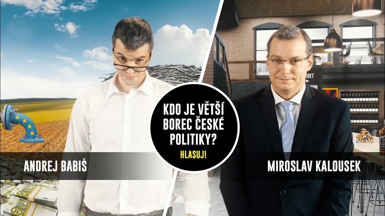Andrej Babiš vs. Miroslav Kalousek – SOUBOYZ rap battle