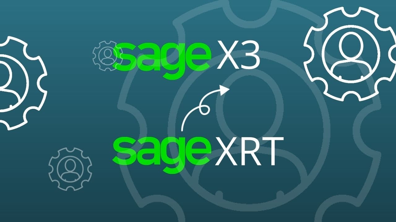 Les solutions Sage XRT intégrées à Sage X3
