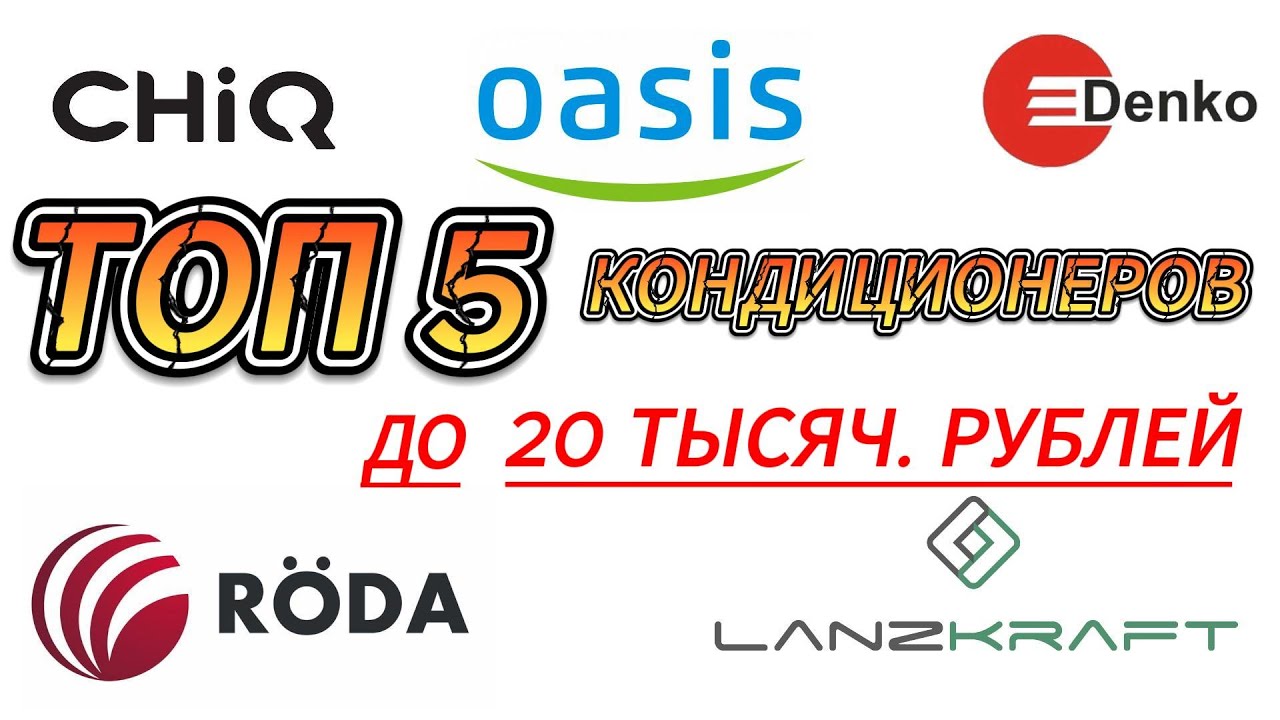 5 лучших сплит-систем до 20 000р. Они точно стоят  того что бы их  купить