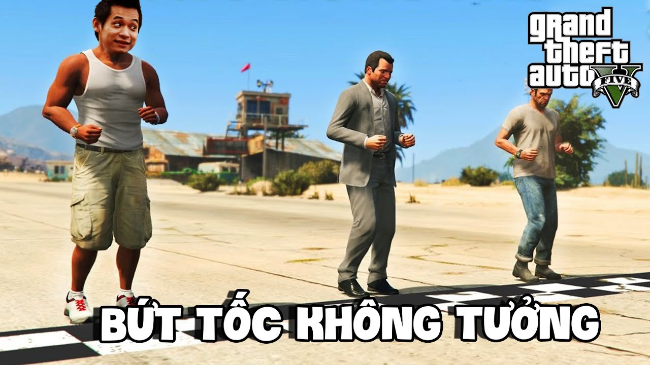 (GTA V Cuộc Đua Kỳ Thú) Pha bứt tốc không tưởng của cặp đôi Song Long Hạ Thổ và cái kết lộn ruột.
