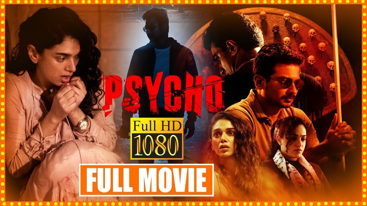 Psycho telugu Cały film | Aditi Rao Hydari | Nithya Menen | Udhayanidhi Stalin | Pokaz Mai