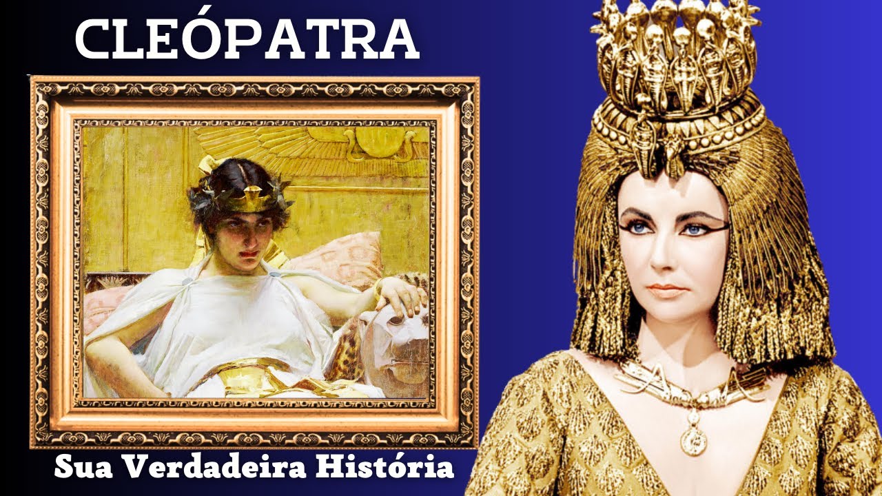 CLEÓPATRA - A última rainha do Egito Antigo #biografia #historia #cleopatra