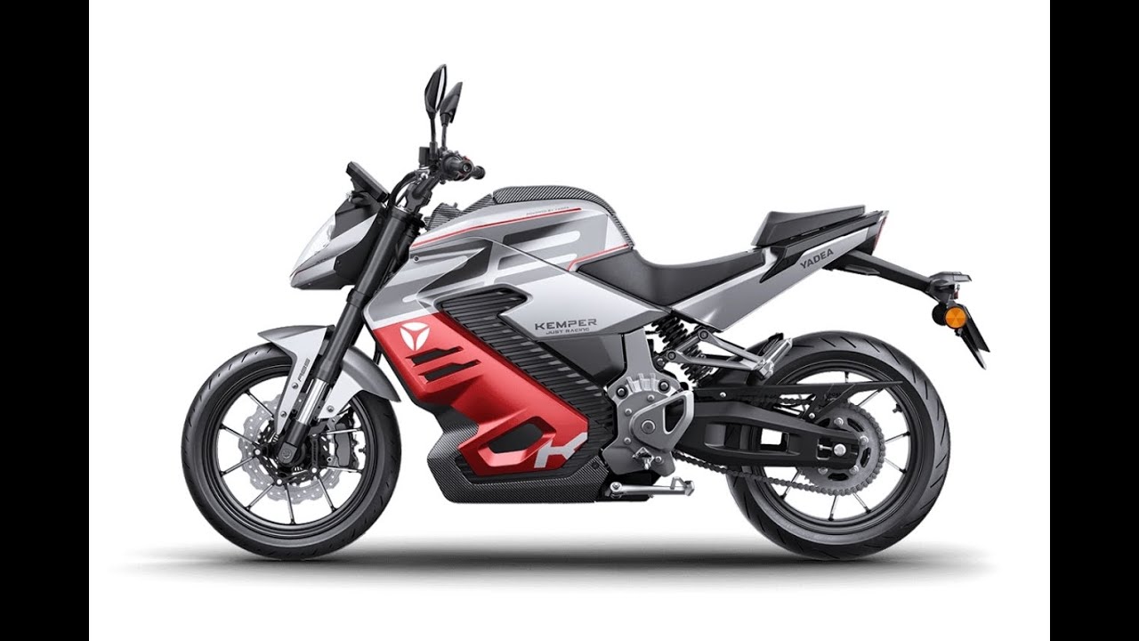 Электрический мотоцикл Yadea Kemper мощностью 23 кВт с Keeness — снимок с EICMA 2025 — 4K : Green...