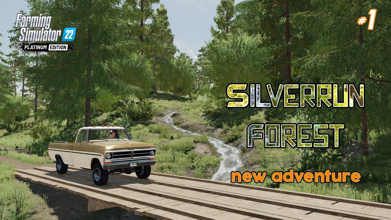 Zero to Hero, Selling Logs, Building House. - Ep.1 - #silverrunforest  #farmingsimulator22