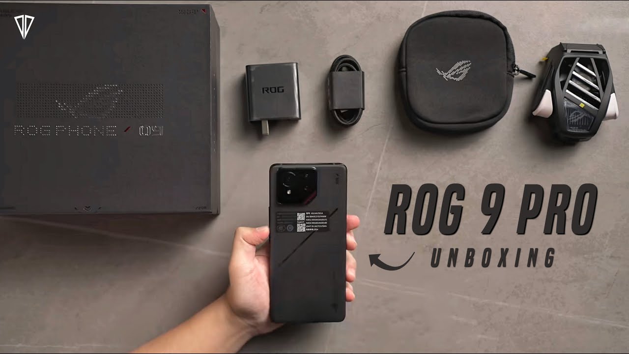 ASUS ROG Phone 9 Pro Unboxing + Hands on & Gaming Test!