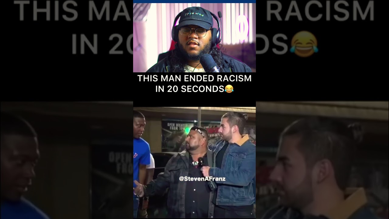 Bro ENDED Racism #endracism #funny #interview #reacts