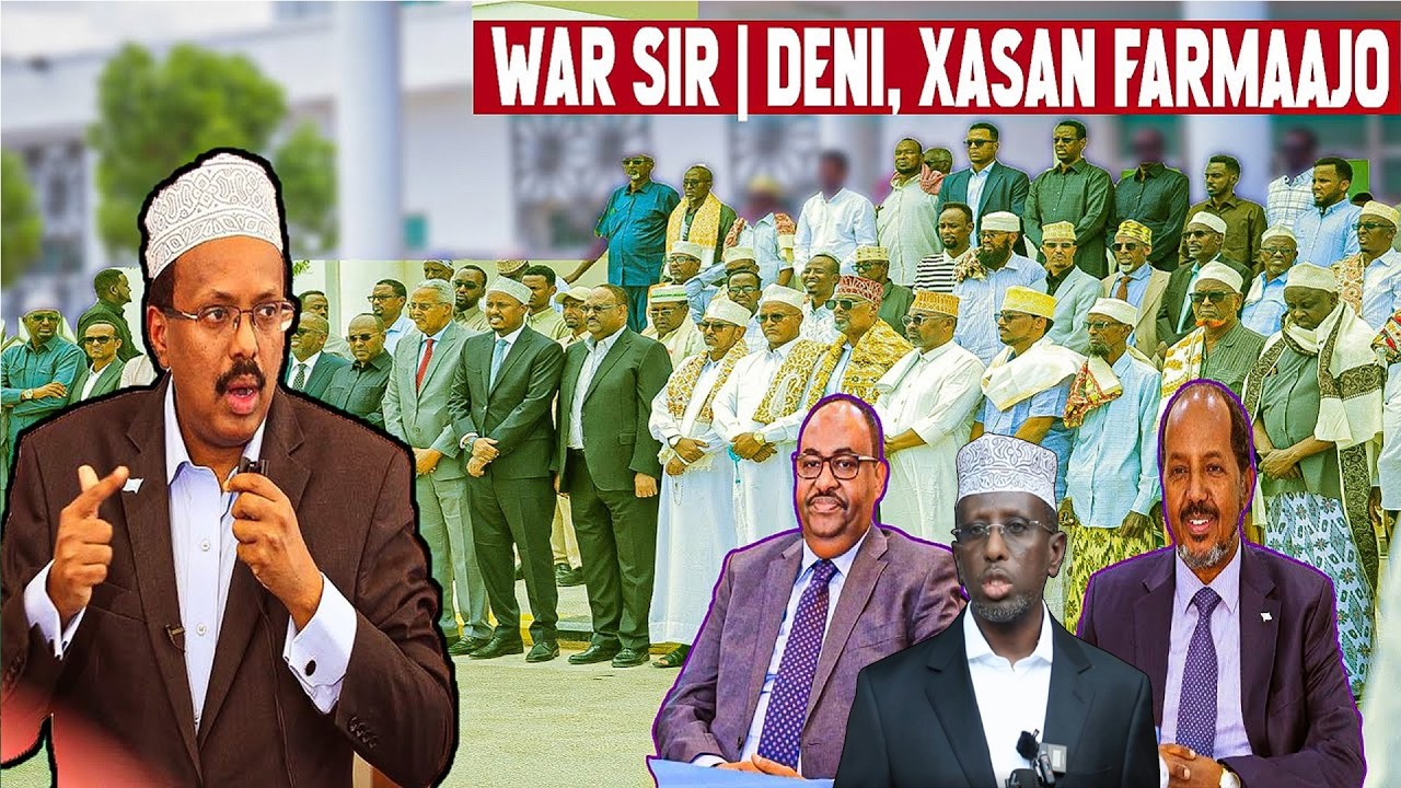 Farmaajo oo qorshihi Xasan & Deni ka burburiyay – Shacabka oo lama filaan ku ah, Xabiibul malayin?