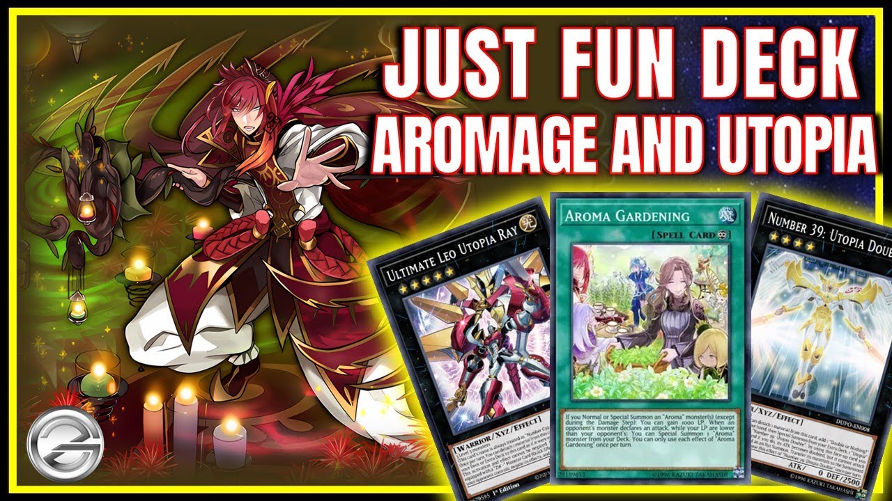 [FUN] Aromage Deck with Utopia Combo for Fun Field Control | Duel Links