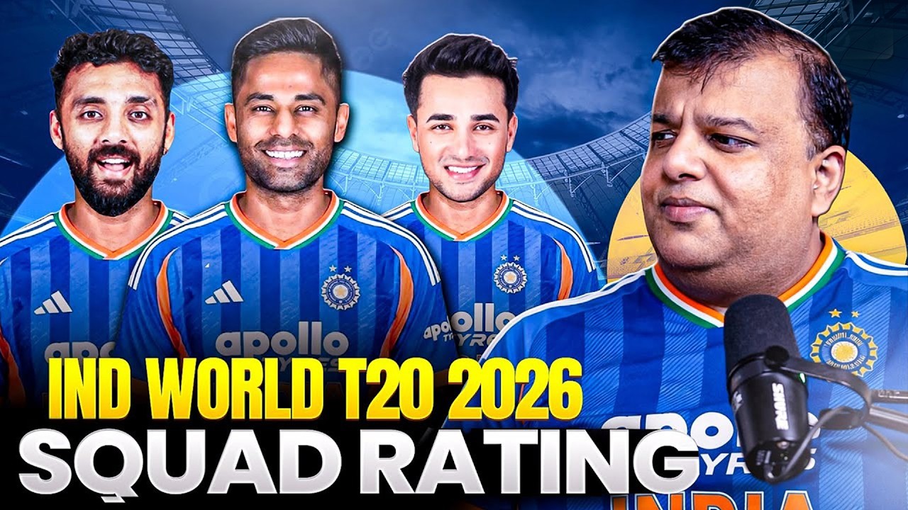 India World Cup 2026 Squad Rating (Part 1) | Can we Win the Cup again | First Umpire