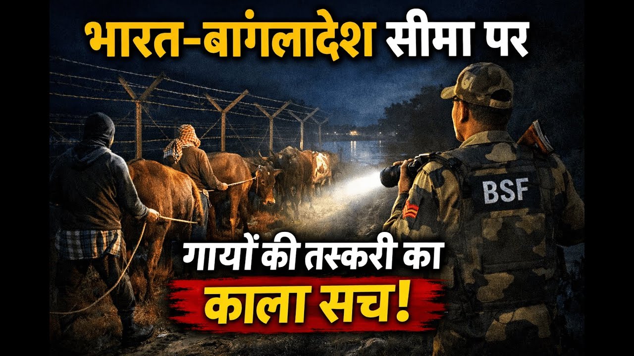 India&ndash;Bangladesh Border: Cattle Smuggling ka Dark Truth. #Viral #Realstory #Youtube #India