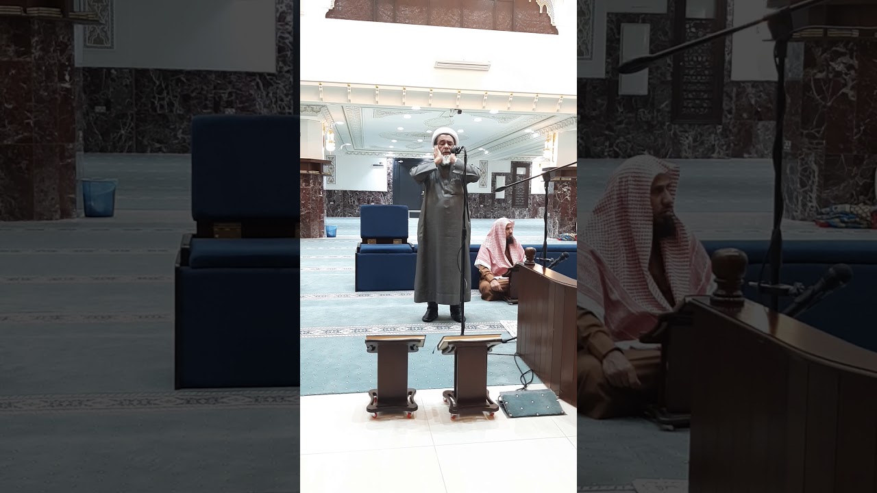 أذان بديع وجميل جدا أذان العشاء لسيدي الوالد ربي يحفظه ||٢٧/٦/١٤٤١هجري ||
