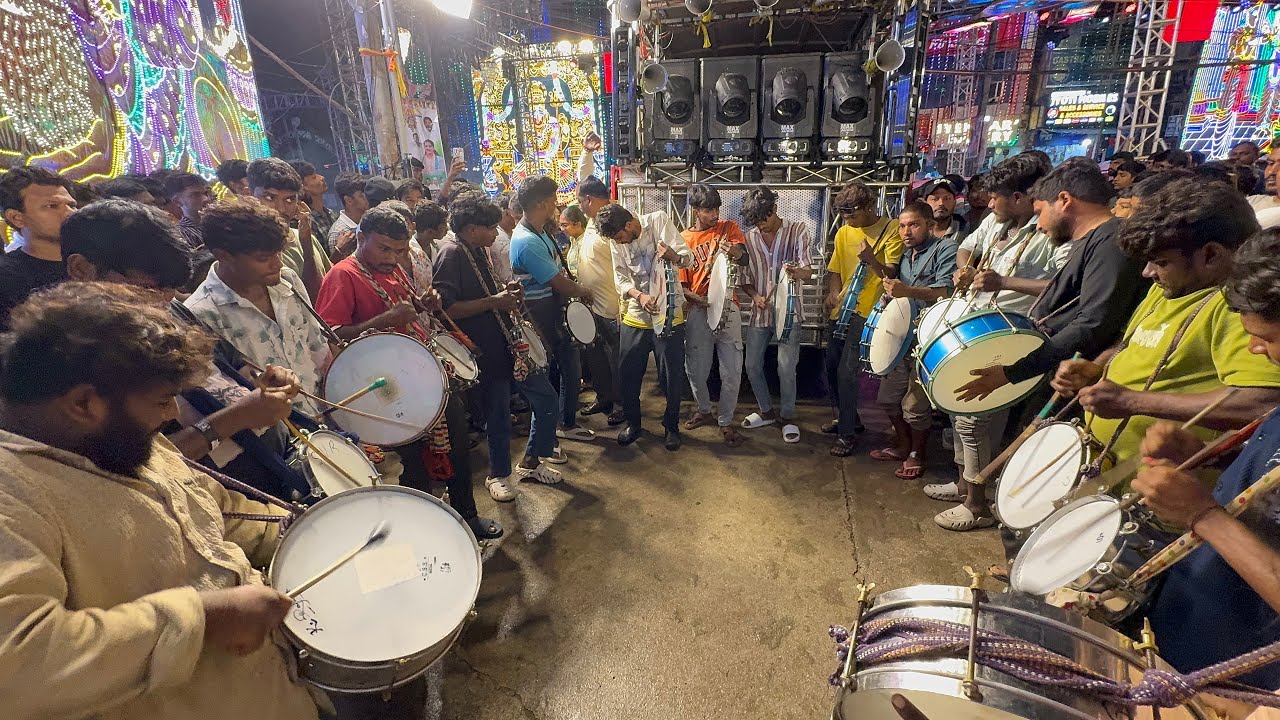 TeenMaar Band | Hyderabad Band | Latest Hyderabad Pad Band | Ganesh Nimajjanam Pad Band