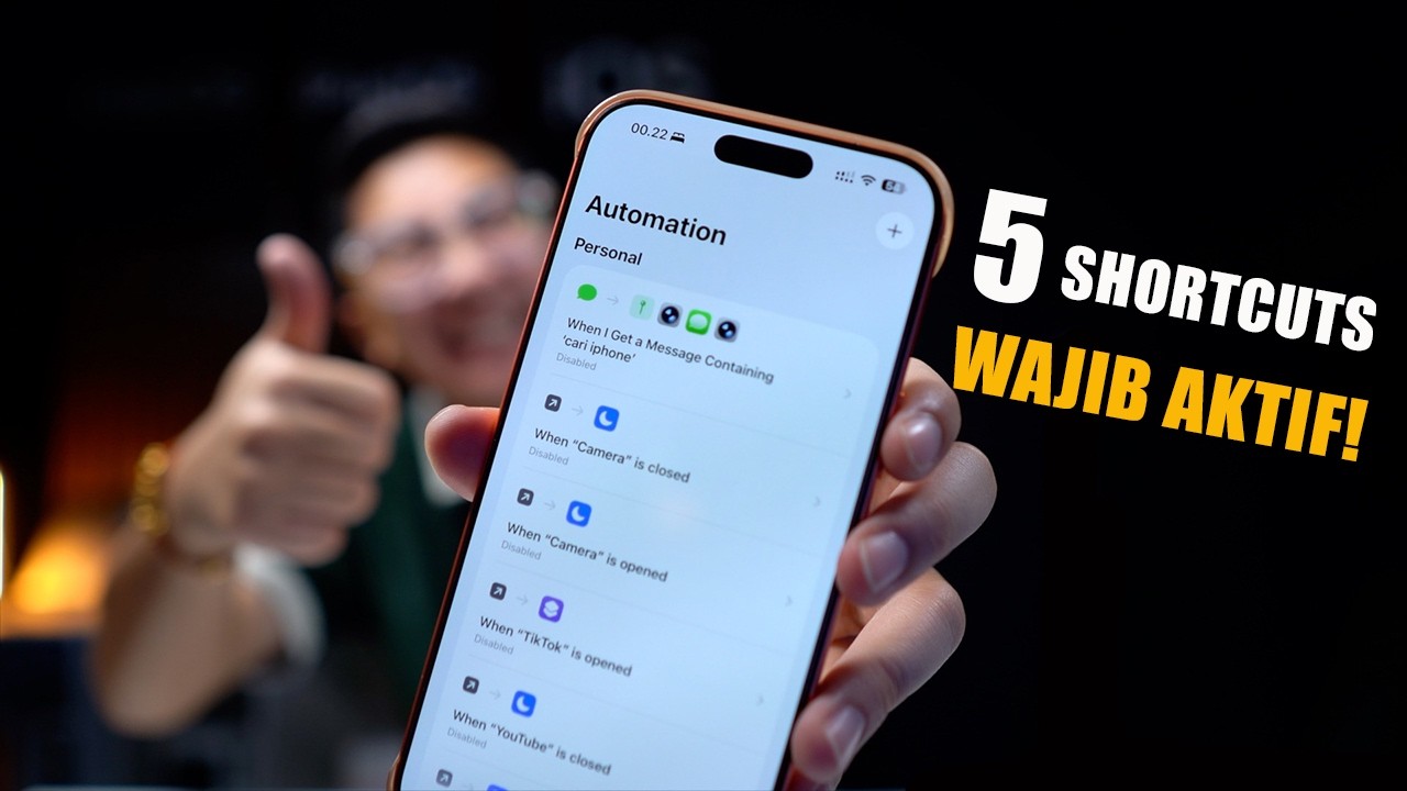 5 Shortcuts iPhone Wajib Aktif 2026 (No.3 Bisa Lacak HP Dicuri!)
