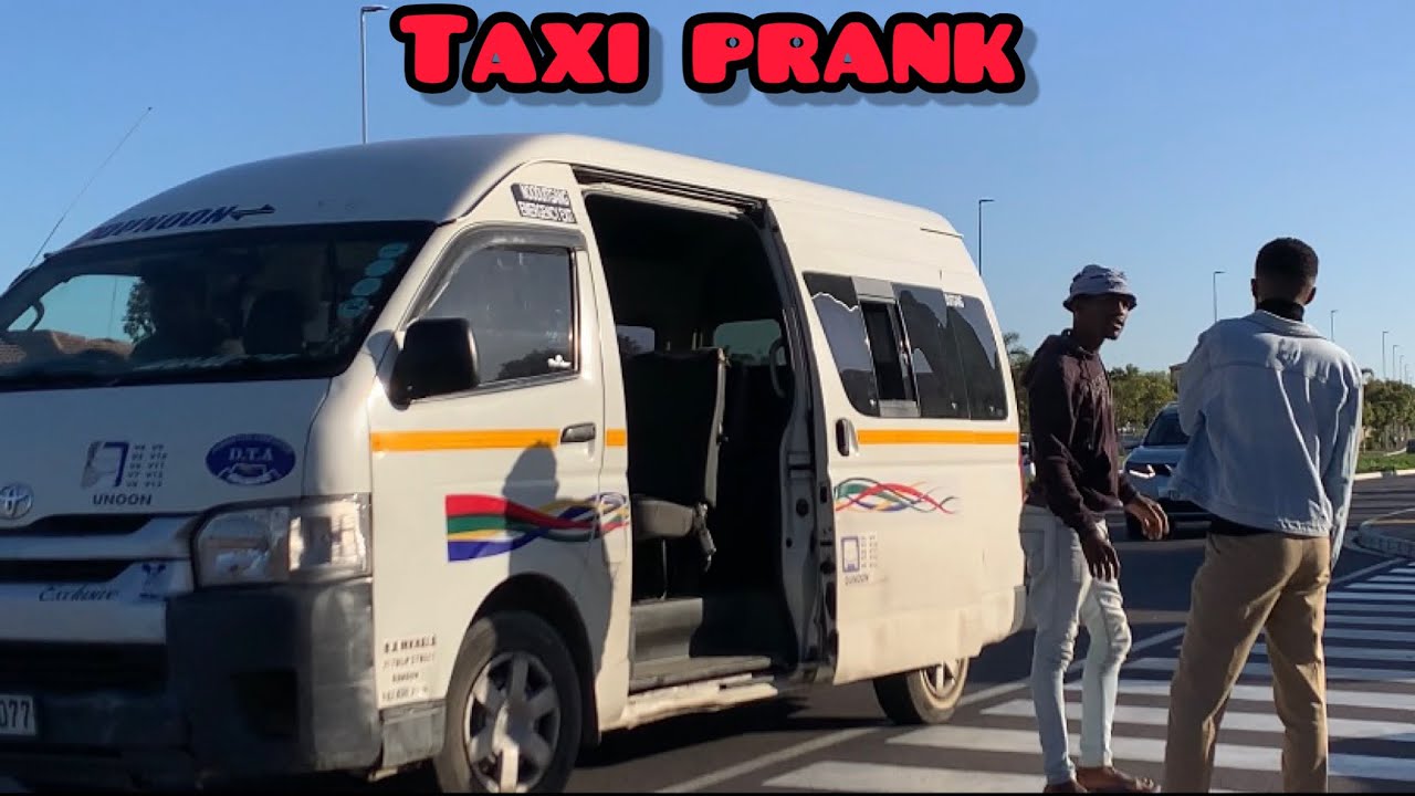 Pranking Taxi Drivers In South Africa !!!😱